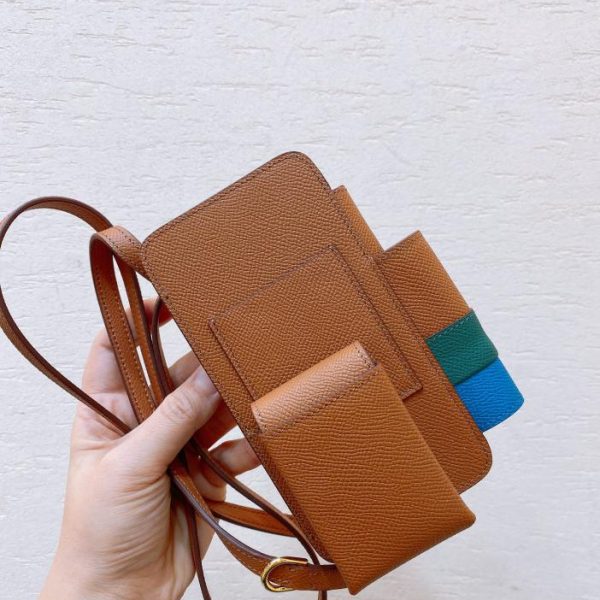 replica,repliche,fake,1:1,earrings,bracelet,ring,jewelry Borsa porta cellulare Hermès
