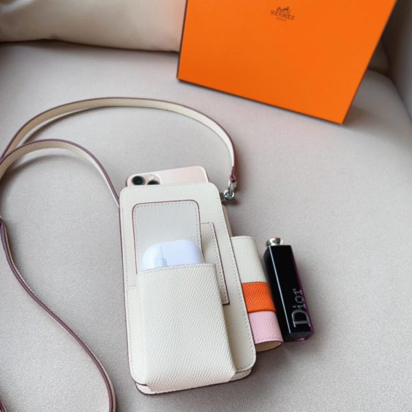 replica,repliche,fake,1:1,earrings,bracelet,ring,jewelry Borsa porta cellulare Hermès