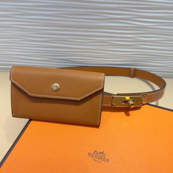 replica,repliche,fake,1:1,earrings,bracelet,ring,jewelry Cintura “Hermes” Kelly Pocket 18