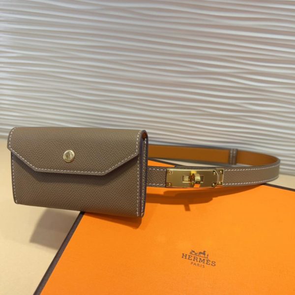 replica,repliche,fake,1:1,earrings,bracelet,ring,jewelry Cintura “Hermes” Kelly Pocket 18