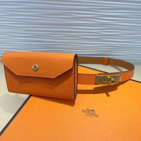 replica,repliche,fake,1:1,earrings,bracelet,ring,jewelry Cintura “Hermes” Kelly Pocket 18