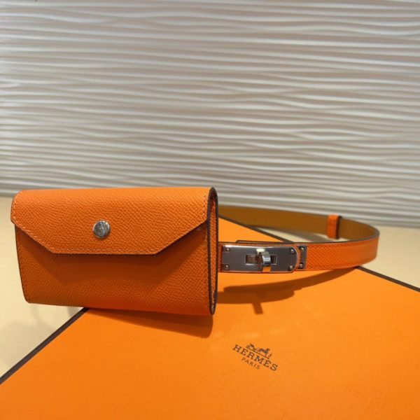 replica,repliche,fake,1:1,earrings,bracelet,ring,jewelry Cintura “Hermes” Kelly Pocket 18