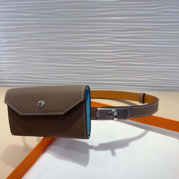 replica,repliche,fake,1:1,earrings,bracelet,ring,jewelry Cintura “Hermes” Kelly Pocket 18