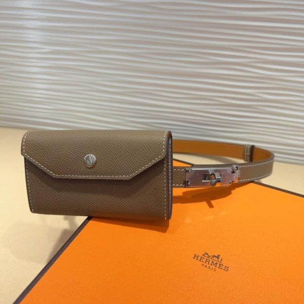replica,repliche,fake,1:1,earrings,bracelet,ring,jewelry Cintura “Hermes” Kelly Pocket 18