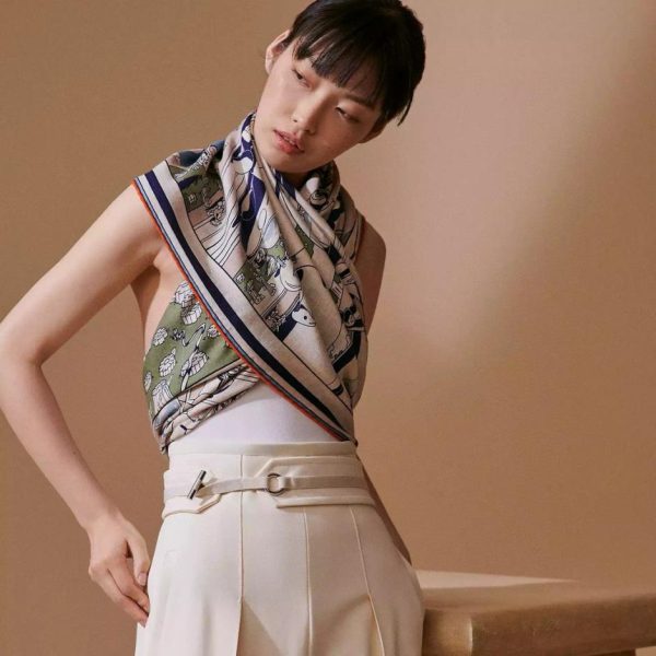 Sciarpa Herm猫s in cashmere