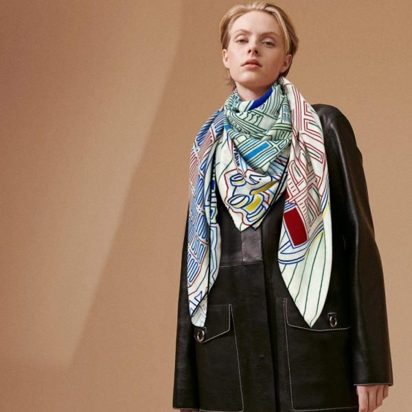 Sciarpa Herm猫s in cashmere