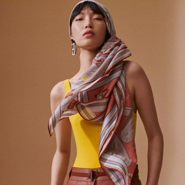Sciarpa Herm猫s in cashmere