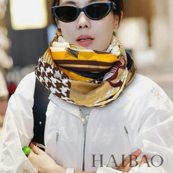 Sciarpa Herm猫s in cashmere