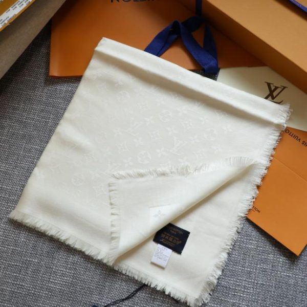Sciarpa quadrata in cashmere Louis Vuitton