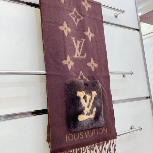 [5 colori di alta qualit脿] Nuovo scialle Louis Vuitton