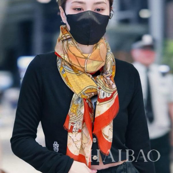 Sciarpa Herm猫s in cashmere