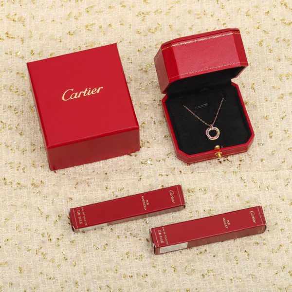 replica,repliche,fake,1:1,earrings,bracelet,ring,jewelry Collana cinese di San Valentino di Cartier