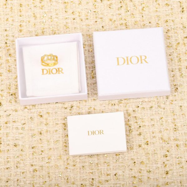 replica,repliche,fake,1:1,earrings,bracelet,ring,jewelry Anello con lettera Dior