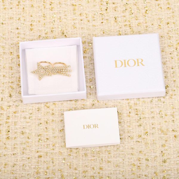 Anello pentagramma Dior