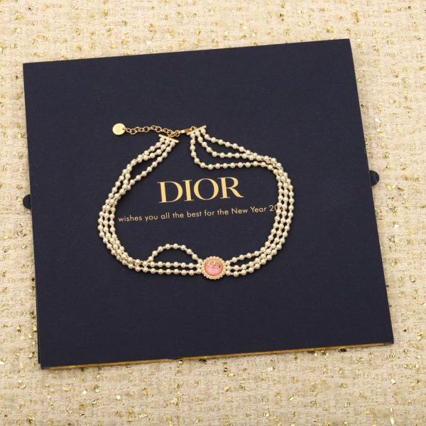 replica,repliche,fake,1:1,earrings,bracelet,ring,jewelry Girocollo di perle Dior