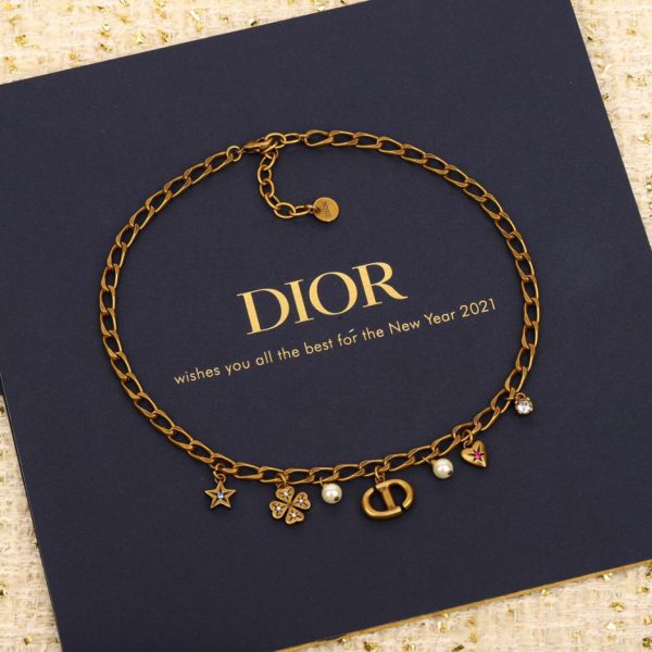 Collana multielemento vintage Dior