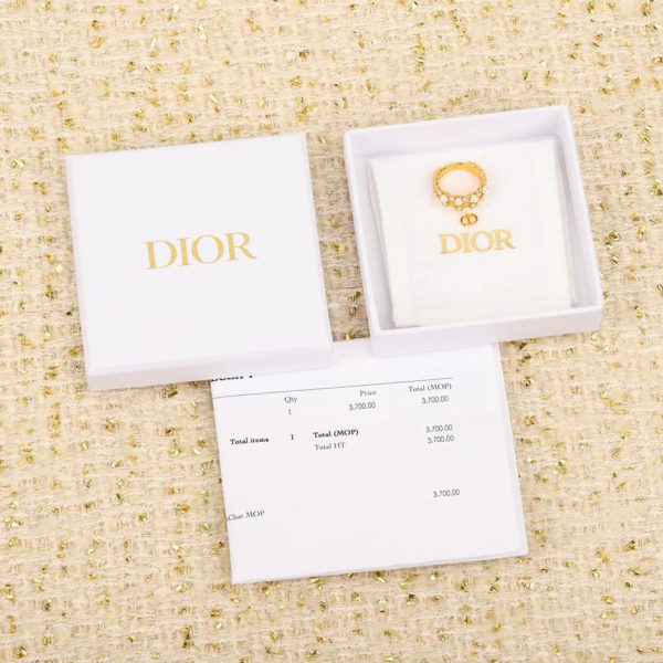 replica,repliche,fake,1:1,earrings,bracelet,ring,jewelry Anello CD Dior Pearl