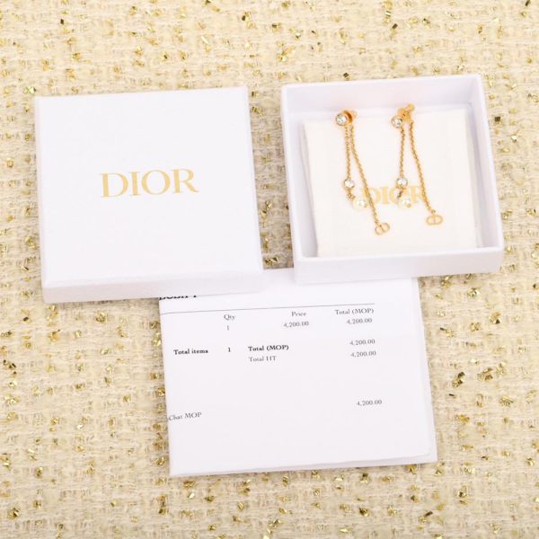 Orecchini con nappe Dior