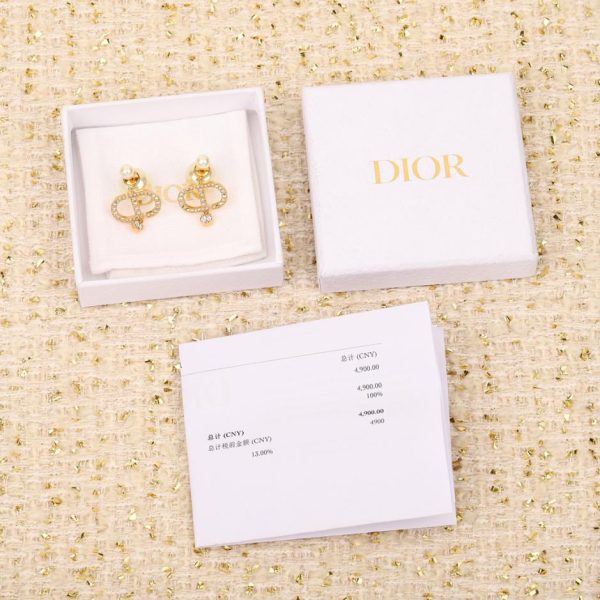 Orecchini Dior con diamanti