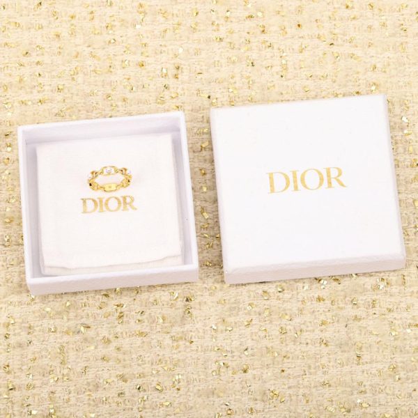 replica,repliche,fake,1:1,earrings,bracelet,ring,jewelry Anello Dior con perla ovale