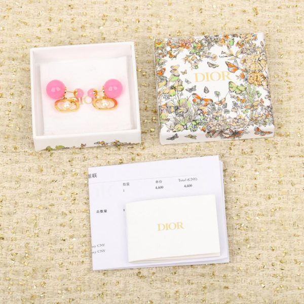 Orecchini Dior con doppia perla