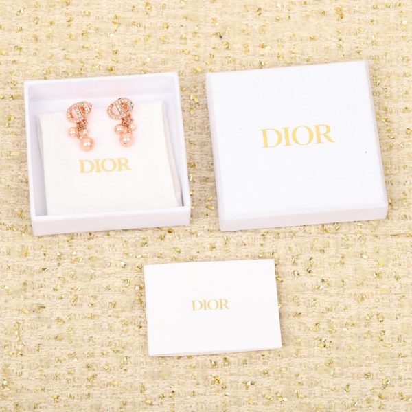 Orecchini Dior con tre perle