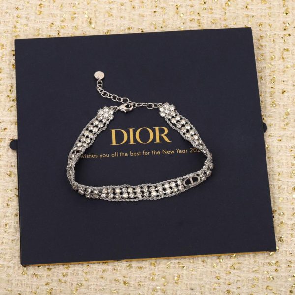 Collana Dior con diamanti a doppio strato