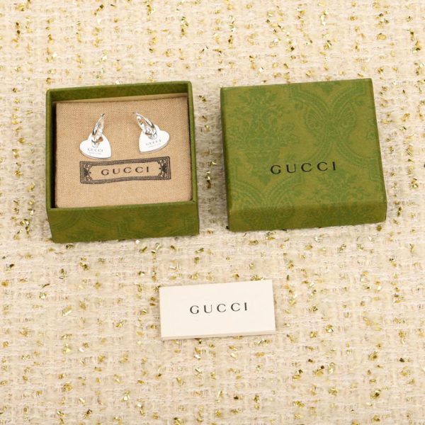 replica,repliche,fake,1:1,earrings,bracelet,ring,jewelry Orecchini a cerchio Gucci
