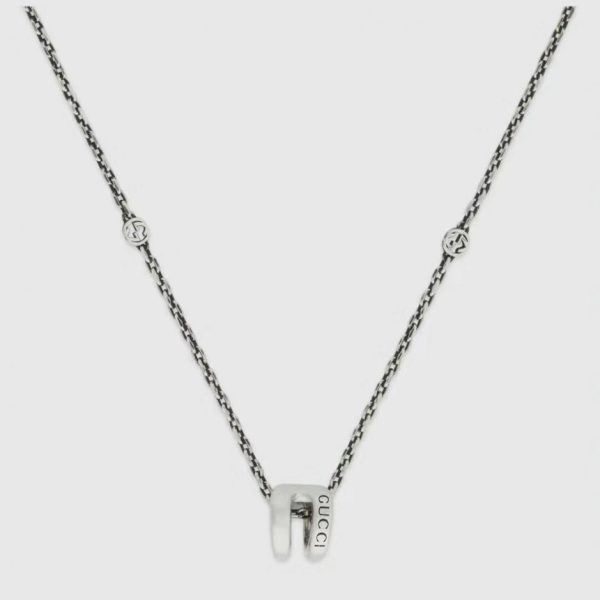 Collana Gucci con fibbia cavallo