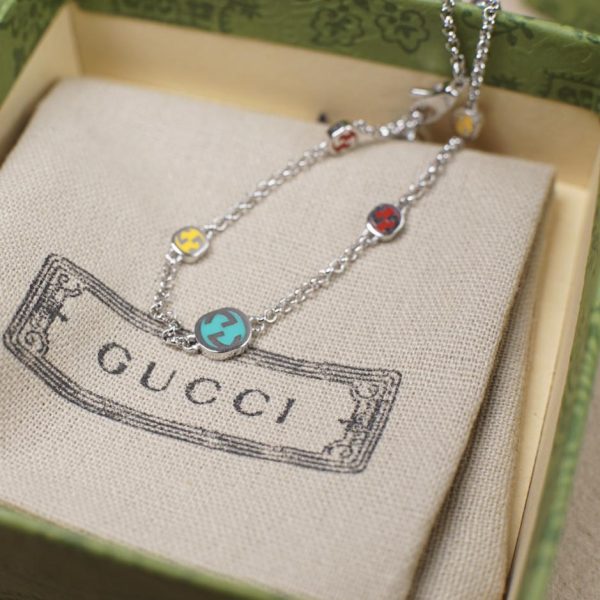 Collana vintage intrecciata Gucci