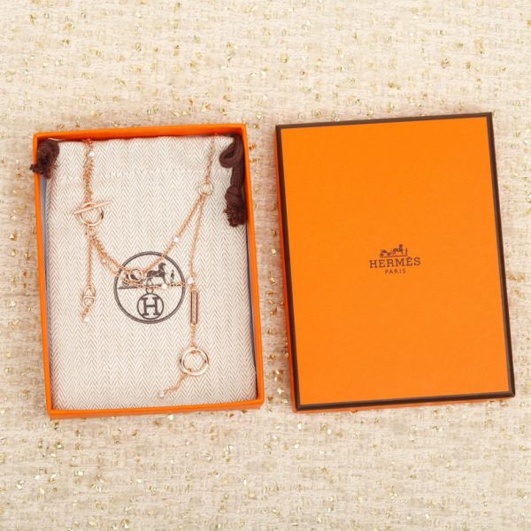Collana Hermes con naso di maiale