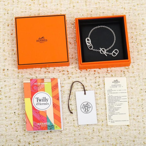 replica,repliche,fake,1:1,earrings,bracelet,ring,jewelry Bracciale Hermes con naso di maiale