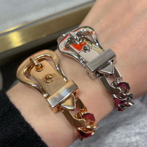 Bracciale Hermes grande con cintura lucida