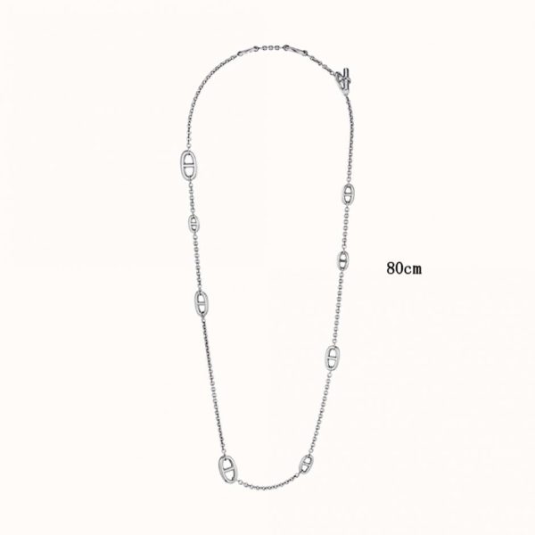 replica,repliche,fake,1:1,earrings,bracelet,ring,jewelry Catena in vita con naso di maiale di Hermes
