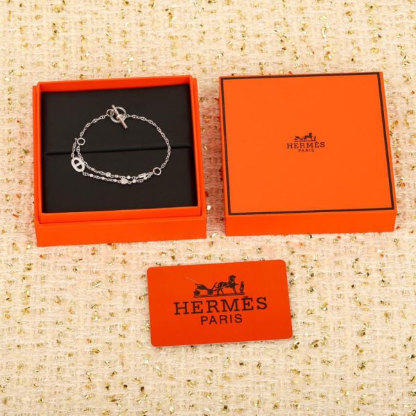 replica,repliche,fake,1:1,earrings,bracelet,ring,jewelry Bracciale Hermes con fibbia naso di maiale TO
