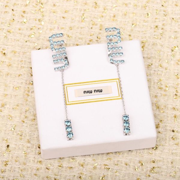 Anello per orecchini Miu Miu