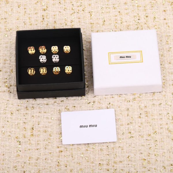 replica,repliche,fake,1:1,earrings,bracelet,ring,jewelry Orecchie Miu Miu