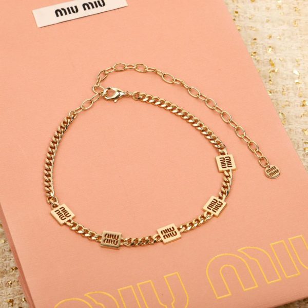 Collana quadrata Miu Miu