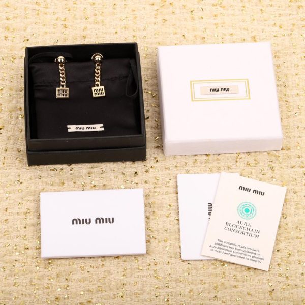 replica,repliche,fake,1:1,earrings,bracelet,ring,jewelry Orecchie Miu Miu
