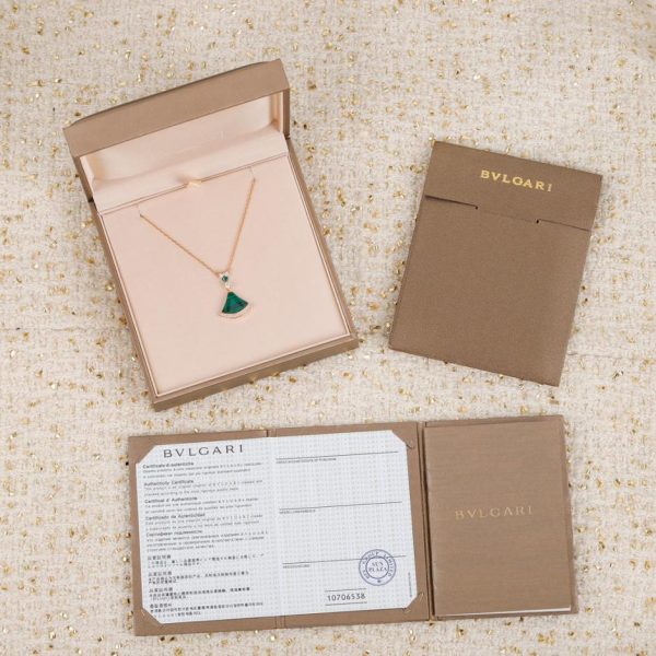 replica,repliche,fake,1:1,earrings,bracelet,ring,jewelry Collana a ventaglio grande Bvlgari