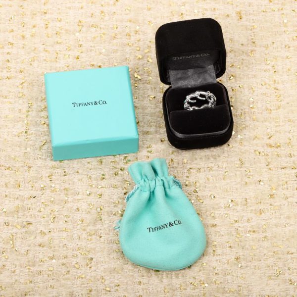 replica,repliche,fake,1:1,earrings,bracelet,ring,jewelry Anello catena TiffanyT