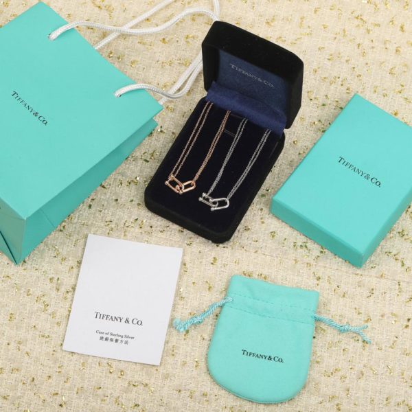 Collana Tiffany a doppia maglia senza diamanti