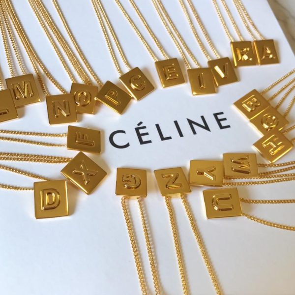 Collana Celine con 26 lettere