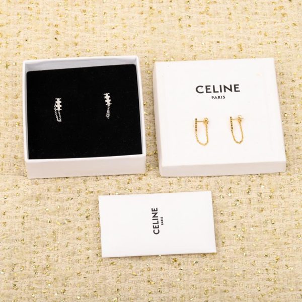 replica,repliche,fake,1:1,earrings,bracelet,ring,jewelry Orecchini Arco di Trionfo di Celine