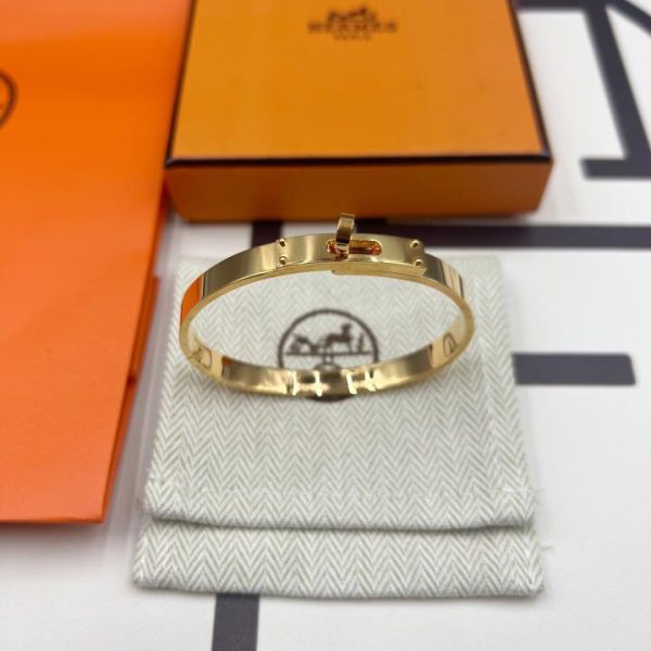 replica,repliche,fake,1:1,earrings,bracelet,ring,jewelry Bracciale Hermes Kelly versione aggiornata senza diamanti