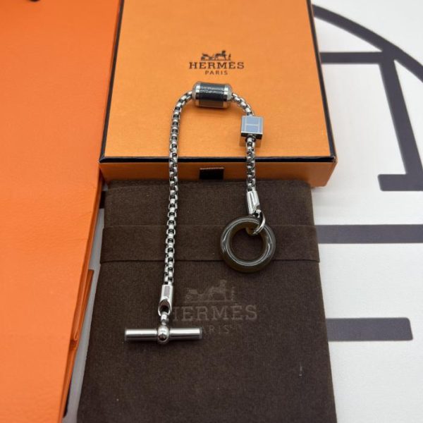 replica,repliche,fake,1:1,earrings,bracelet,ring,jewelry Collana Hermes meli melo in corno di bufalo
