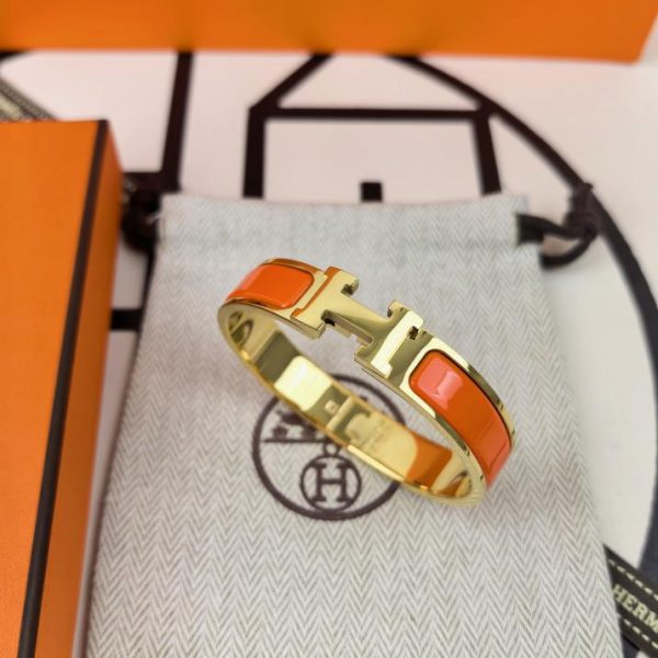 replica,repliche,fake,1:1,earrings,bracelet,ring,jewelry Bracciale Hermes classico smaltato H/modello aggiornato