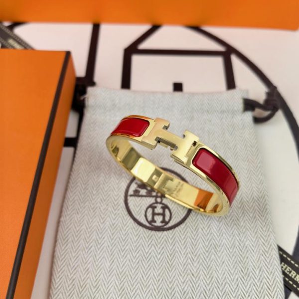 replica,repliche,fake,1:1,earrings,bracelet,ring,jewelry Bracciale Hermes classico smaltato H/modello aggiornato