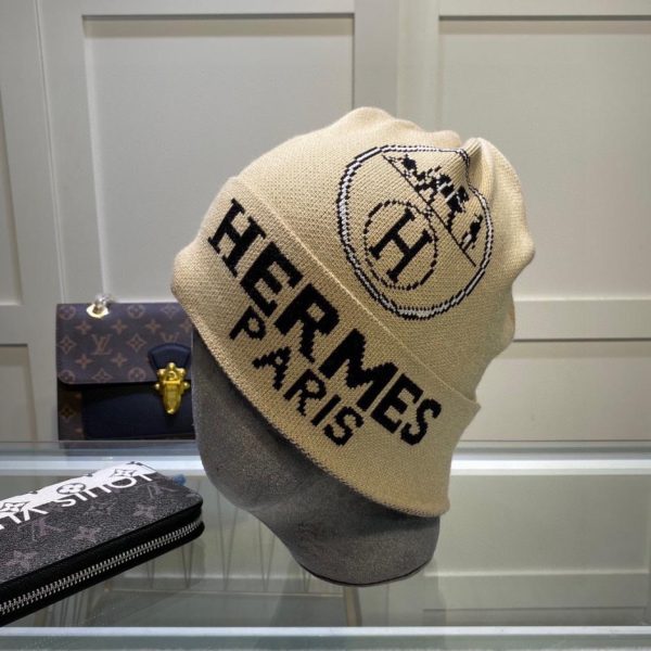 replica,repliche,fake,1:1,earrings,bracelet,ring,jewelry Ultimo cappello lavorato a maglia di lana di Hermes, unisex