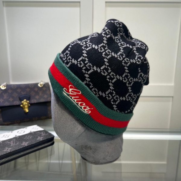 replica,repliche,fake,1:1,earrings,bracelet,ring,jewelry L’ultimo cappello lavorato a maglia di lana di GUCCI, unisex